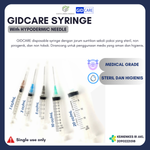 GID CARE DISPOSABLE SYRINGE