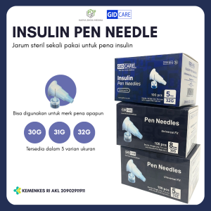 GID CARE PEN NEEDLE 30G, 31G, 32G
